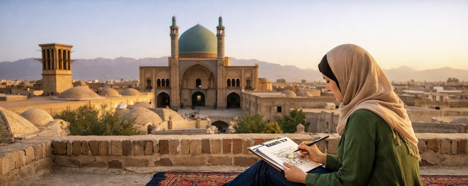  کاشان؛ مقصد الهام‌بخش هنرمندان و طراحان